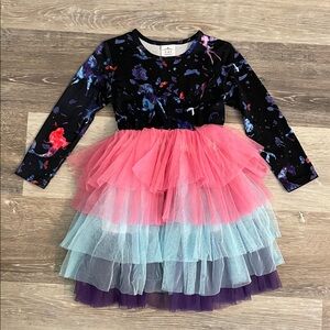 Unicorn & Mermaid Rainbow Tulle Dress